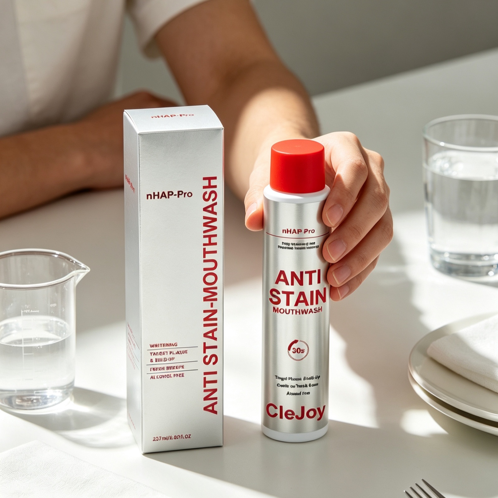 Clejoy Teeth Mouthwash Long La - đánh giá và giá Teeth Whitening Mouthwash