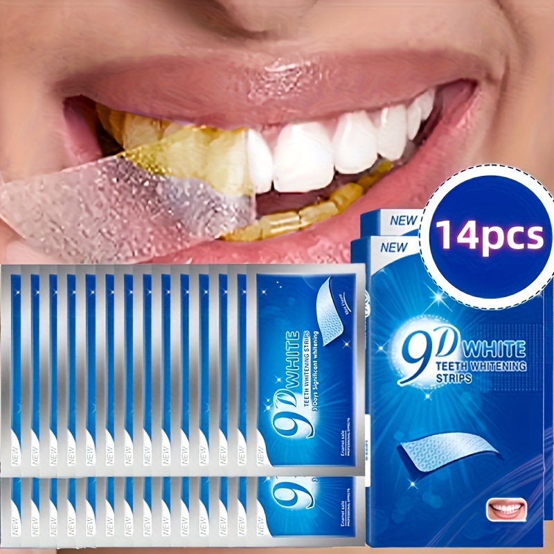 1 Box(14pcs) 9D Dental Whiteni - đánh giá và giá Teeth Whitening Near Me